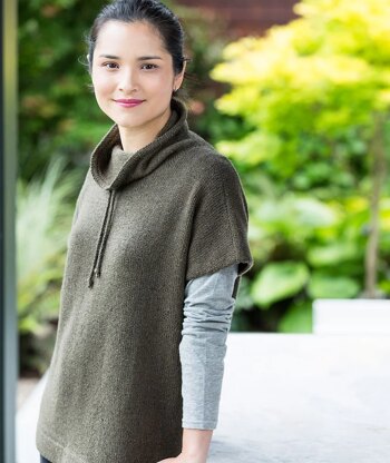 Churchmouse Studio Funnel Neck Pullover in Rowan Felted Tweed PDF