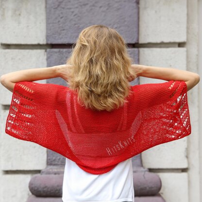 Geometric Crop Cradigan