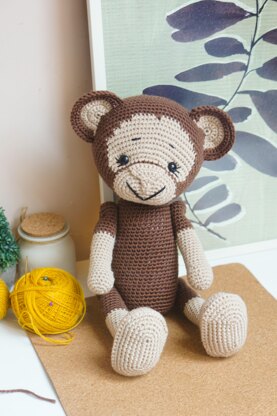 Crochet Monkey Toy Pattern