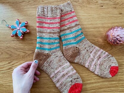 Christmas Socks Cast on Box!