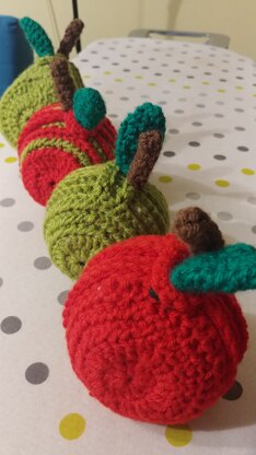 Apple and Pear Coaster Set