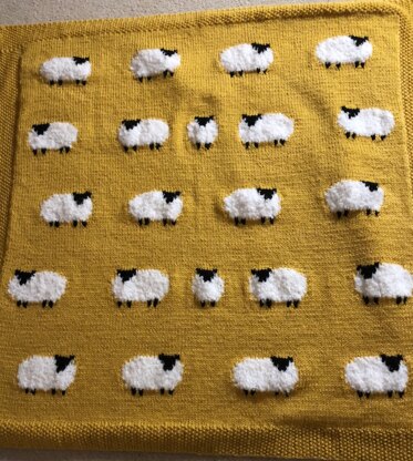 Flock of Sheep Blanket