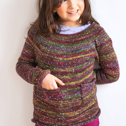 Naomi Jumper in Berroco Sesame - Downloadable PDF