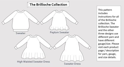 The Brillioche Sweater Dress