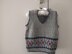 Vests - lovely fairisle designs in 4ply