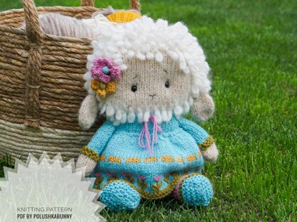 Cute Knit Lamb