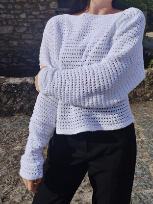 Windy Crochet Sweater