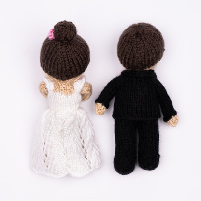 Bride and Groom in Deramores Studio Anti-Pilling DK - Downloadable PDF