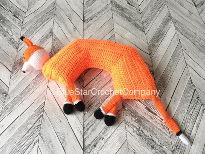 Roxy the fox travel pillow
