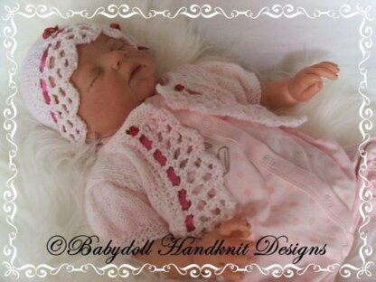 Boleros & Hats for 16-22” doll/newborn/0-3m baby