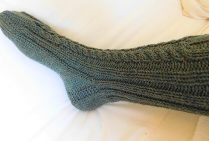 Winter Cabled Socks