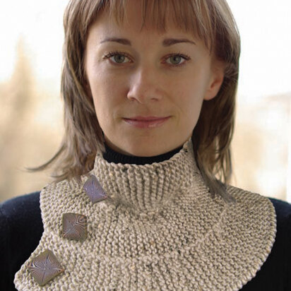Nautilus Cowl in Knit One Crochet Too Brae Tweed - 1804 - Downloadable PDF