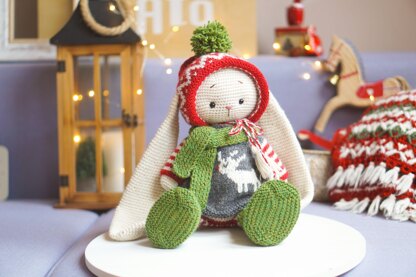 Knitting Toy Clothes Pattern - CHRISTMAS GNOME