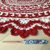 Dahlia Delight Mandala Blanket