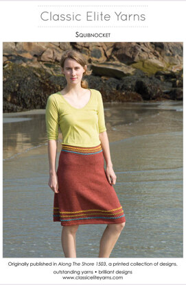 Squibnocket Skirt in Classic Elite Yarns Chesapeake - Downloadable PDF