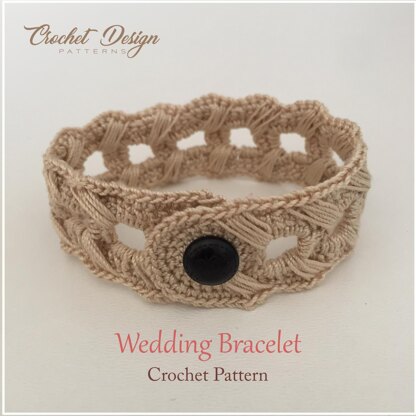 Crochet Wedding Bracelet