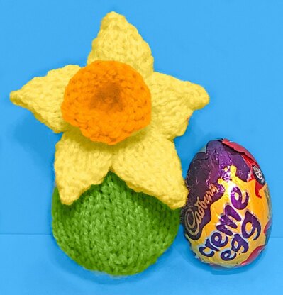 Easter Daffodil Creme egg Cover