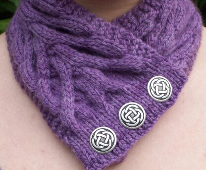Jacqs Cabled Neckwarmer
