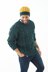 Mens Sweater and Hat in King Cole Big Value Aran - P6190 - Leaflet