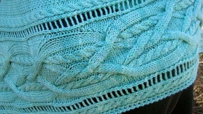 Cozy Cable Lace Cuneate
