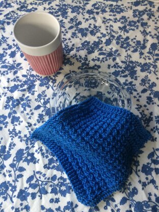 Waffle dishcloth