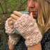 Winter Berry Fingerless Gloves