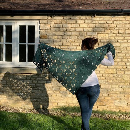 Under the tree shawl