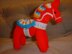 Christmas Dala Horse Toy