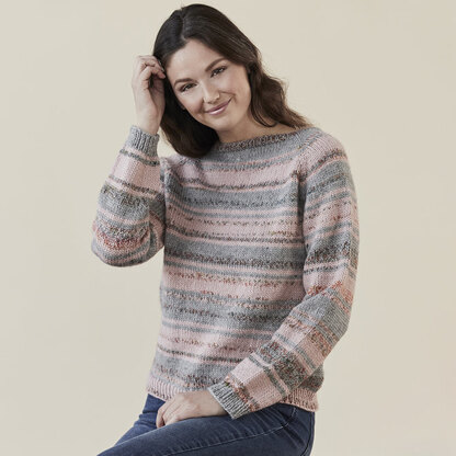 Silverthorne Pullover in Tahki Yarns Gunnison - Downloadable PDF