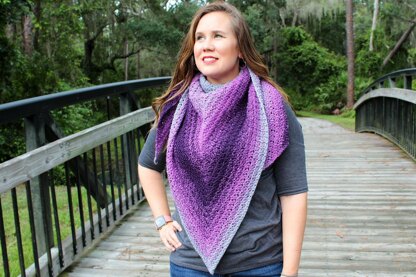 Summer Sunset Shawl