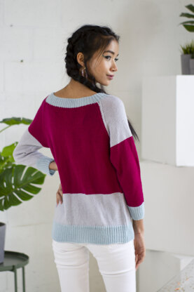 Women's Confectionary Cardigan in Universal Yarn Fibra Natura Donnina - Downloadable PDF