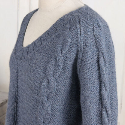 Crummock Sweater in The Fibre Co. Lore - Downloadable PDF