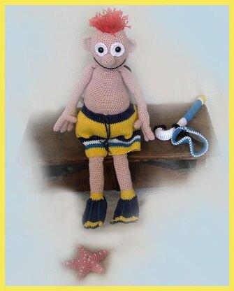 Billy amigurumi doll