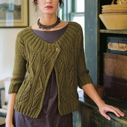 Cosima Cardigan in Berroco Vintage Chunky