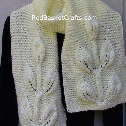 Mount Leaf Scarf - 3D Knit