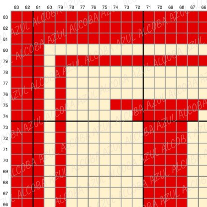 Initial Letter D Pillow Mini C2C Crochet Pattern Bordered Cushion ABC Name Bolster
