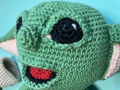 Wise Alien amigurumi