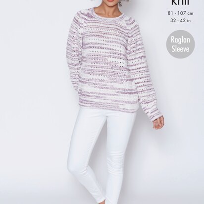 Sweater and Tunic Knitted in King Cole DK - 5715 - Downloadable PDF