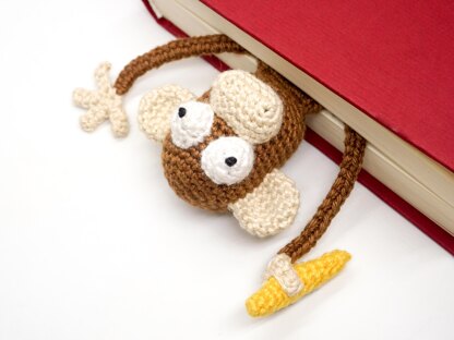 Monkey Bookmark Crochet Pattern