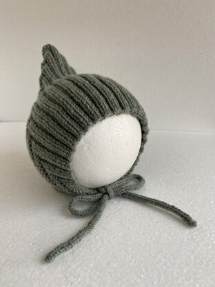 Pixie baby hat, toddler pixie hat, newborn baby hat, knitting pattern