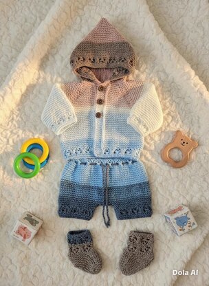 'Rainbow' Multi piece set