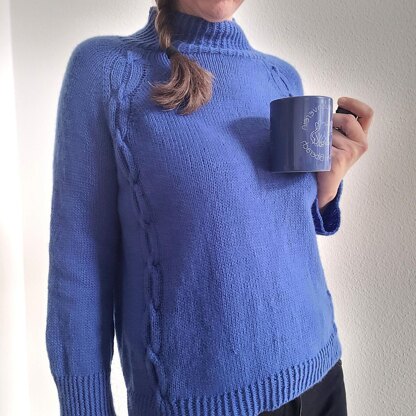 Cable connection pullover