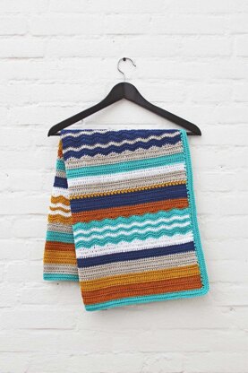 Ontario crochet baby blanket