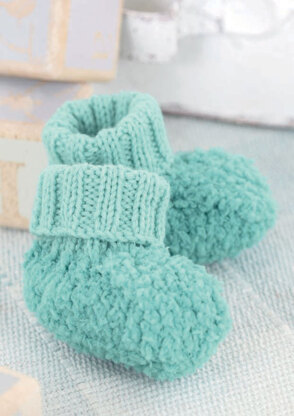 Shoes & Bootees in Sirdar Snowflake Chunky and Snuggly DK - 4561 - Downloadable PDF