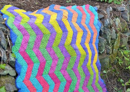 Zigzag Crochet Blanket