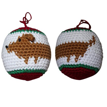 Dachschund Christmas Ornament