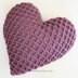 Waffle Heart Pillow