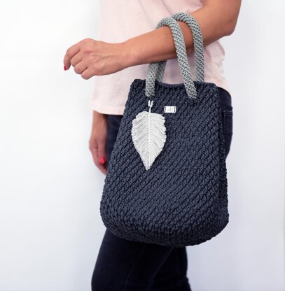 Casual Grey Handbag