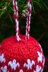 Danish Cross Christmas Bauble Knitting Pattern - Christmas Knitting Patterns