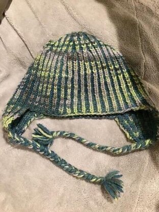 Brioche Ear Flap Hat